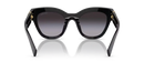 Miu Miu Ladies Black Sunglasses MU 01YS 1AB5D1 Miu Miu