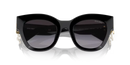 Miu Miu Ladies Black Sunglasses MU 01YS 1AB5D1 Miu Miu
