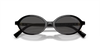 Miu Miu Ladies Black Sunglasses MU 04ZS 1AB5S0 Miu Miu