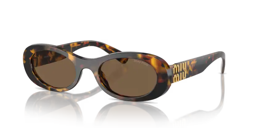 Ladies Havana Sunglasses MU 06ZS VAU06B Miu Miu