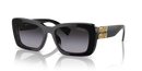 Miu Miu Ladies Black Sunglasses MU 07YS 1AB5D1 Miu Miu
