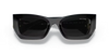 Miu Miu Ladies Black Sunglasses MU 09WS 1AB5S0 Miu Miu