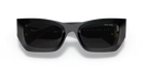 Miu Miu Ladies Black Sunglasses MU 09WS 1AB5S0 Miu Miu