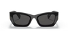 Miu Miu Ladies Black Sunglasses MU 09WS 1AB5S0 Miu Miu