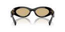 Miu Miu Ladies Black Sunglasses MU 11WS 16K10R