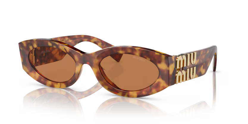 Ladies Havana Sunglasses MU 11WS 4BW2Z1 Miu Miu