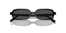 Miu Miu Ladies Black Sunglasses MU 11ZS 16K5S0