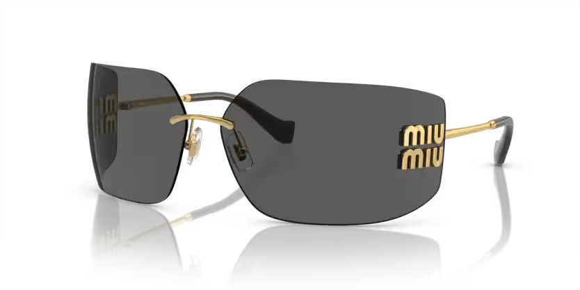 Miu Miu Ladies Gold Sunglasses MU 54YS 5AK5S0 Miu Miu