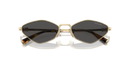 Miu Miu Ladies Pale Gold Sunglasses MU 56ZS ZVN5S0 Miu Miu