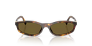 Miu Miu Ladies Havana Sunglasses MU A06S 14L09Z Miu Miu