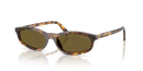 Miu Miu Ladies Havana Sunglasses MU A06S 14L09Z Miu Miu