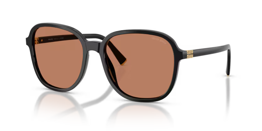 Ladies Black Sunglasses MU B01S 16K90Q Miu Miu