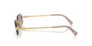 Miu Miu Ladies Gold Sunglasses MU B50S 5AK20I Miu Miu