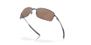 Oakley Square Wire Sunglasses Rectangle Tungsten Frame Polarised OO4075 407514