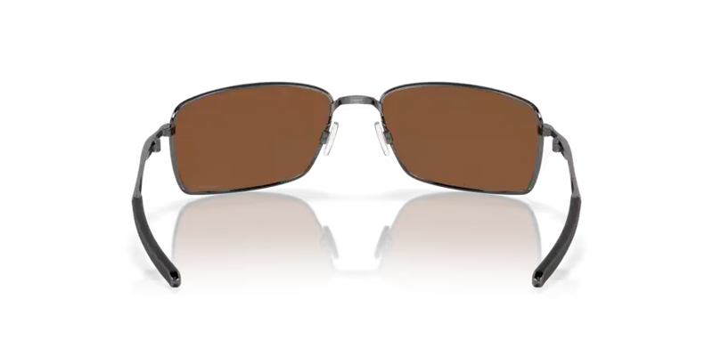 Oakley Square Wire Sunglasses Rectangle Tungsten Frame Polarised OO4075 407514