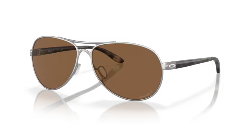 Oakley Feedback Sunglasses Aviator Silver Bronze OO4079 407947