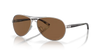 Oakley Feedback Sunglasses Aviator Silver Bronze OO4079 407947