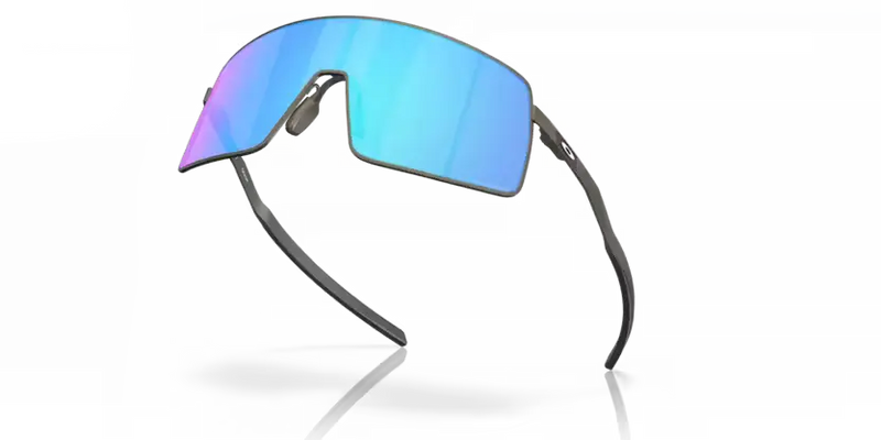 Oakley Sutro Ti Sunglasses Shield Lead Frame Green Lens OO6013 601304