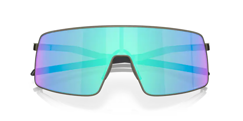 Oakley Sutro Ti Sunglasses Shield Lead Frame Green Lens OO6013 601304