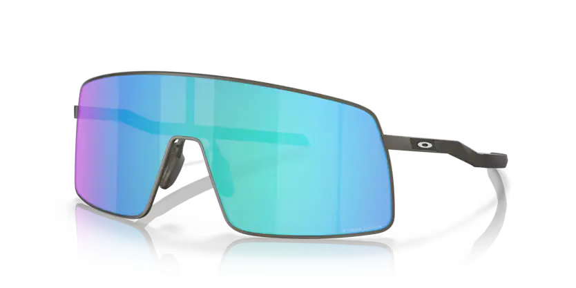 Oakley Sutro Ti Sunglasses Shield Lead Frame Green Lens OO6013 601304