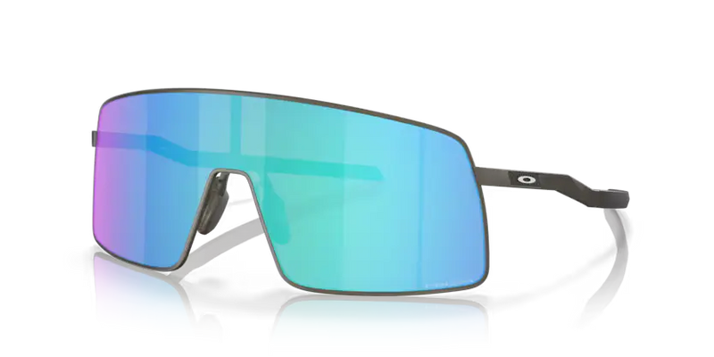 Oakley Sutro Ti Sunglasses Shield Lead Frame Green Lens OO6013 601304