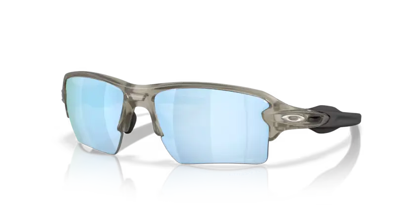 Oakley Flak 2.0 XL Sunglasses Rectangle Grey Frame Blue Lens OO9188 9188J9
