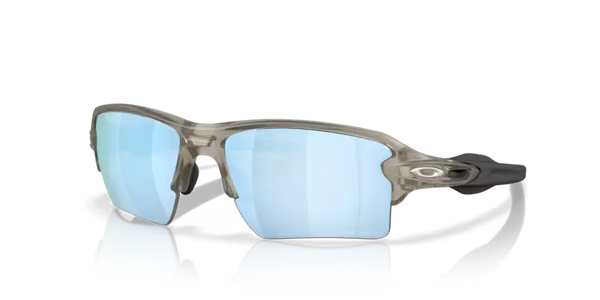 Oakley Flak 2.0 XL Sunglasses Rectangle Grey Frame Blue Lens OO9188 9188J9