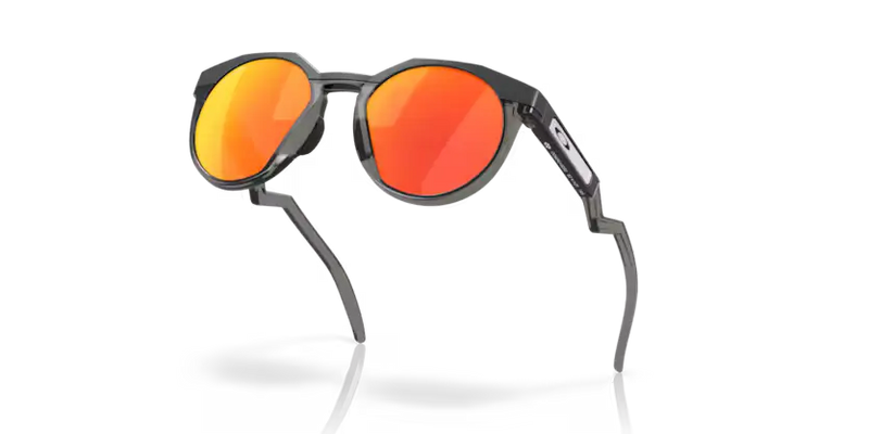 Oakley HSTN Sunglasses Matte Carbon Frame Ruby Lens  OO9242 924202
