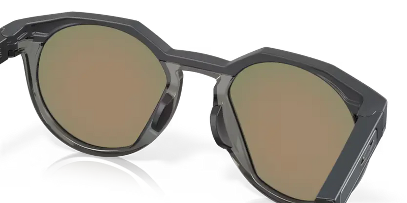 Oakley HSTN Sunglasses Matte Carbon Frame Ruby Lens  OO9242 924202