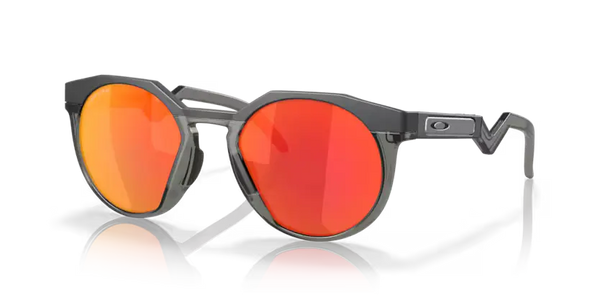 Oakley HSTN Sunglasses Matte Carbon Frame Ruby Lens  OO9242 924202