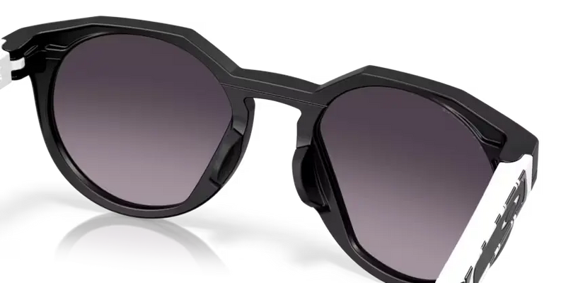 Oakley HSTN Sunglasses Matte Black Frame Black Lens OO9242 924212