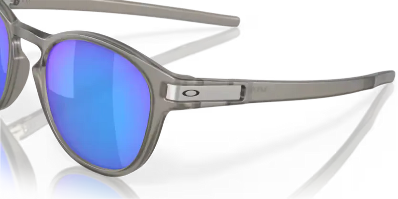 Oakley Latch Sunglasses Matte Grey Ink Frame Blue Lens OO9265 926532