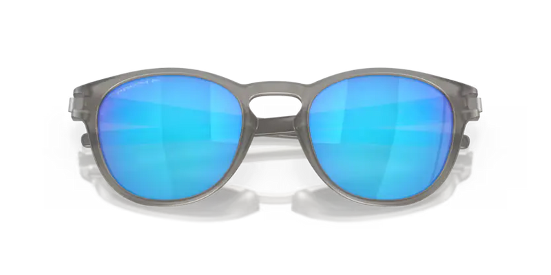 Oakley Latch Sunglasses Matte Grey Ink Frame Blue Lens OO9265 926532