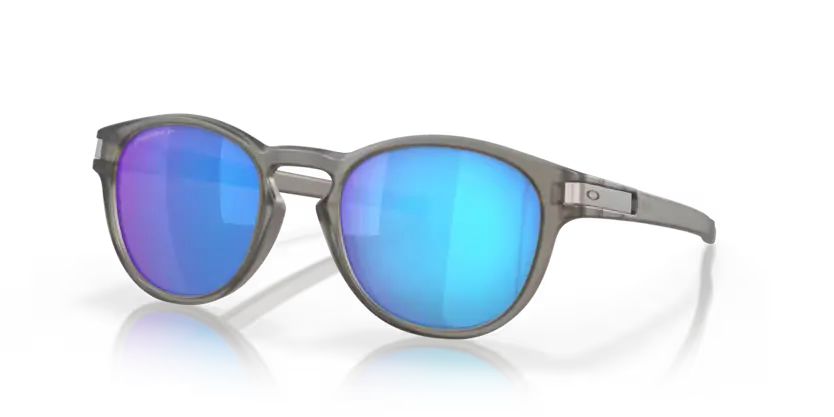 Oakley Latch Sunglasses Matte Grey Ink Frame Blue Lens OO9265 926532