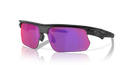 Oakley Bisphaera Sunglasses Rectangle Matte Grey Frame Purple Lens OO9400 940008 Oakley