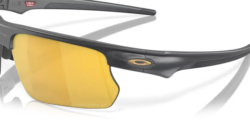 Oakley Bisphaera Sunglasses Rectangle Matte Carbon Frame OO9400 940012