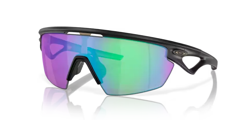 Oakley Sphaera Sunglasses Matte Black Frame Green Lens OO9403 940306