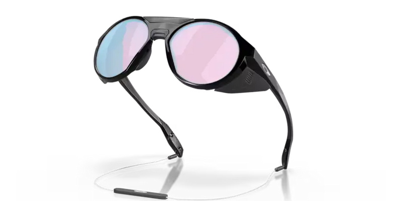 Oakley Clifden Sunglasses Polished Black Frame Pink/Blue Lens OO9440 944002