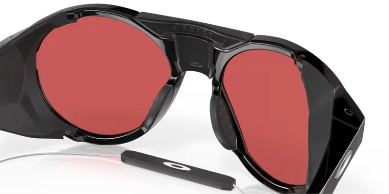 Oakley Clifden Sunglasses Polished Black Frame Pink/Blue Lens OO9440 944002