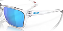 Oakley Sylas Sunglasses Polished Clear Frame Blue Lens OO9448 944804