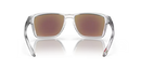 Oakley Sylas Sunglasses Polished Clear Frame Blue Lens OO9448 944804