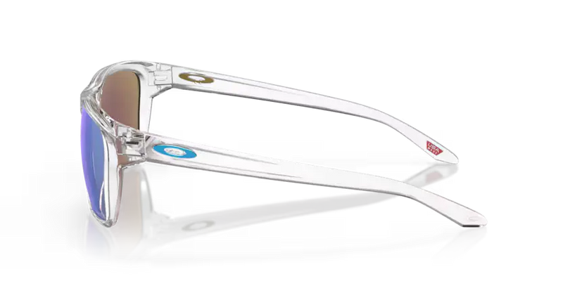 Oakley Sylas Sunglasses Polished Clear Frame Blue Lens OO9448 944804