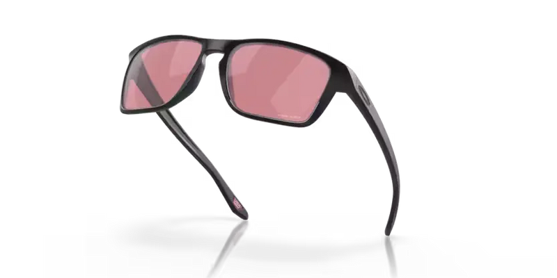 Oakley Sylas Sunglasses Rectangle Black Frame Pink Lens OO9448 944833
