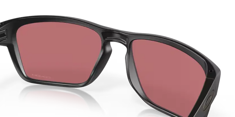 Oakley Sylas Sunglasses Rectangle Black Frame Pink Lens OO9448 944833