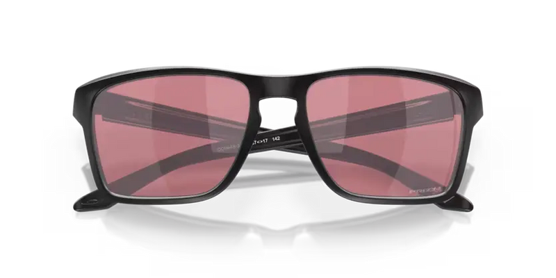 Oakley Sylas Sunglasses Rectangle Black Frame Pink Lens OO9448 944833