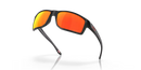 Oakley Gibston Sunglasses Rectangle Black Ink Frame Orange Lens OO9449 944905