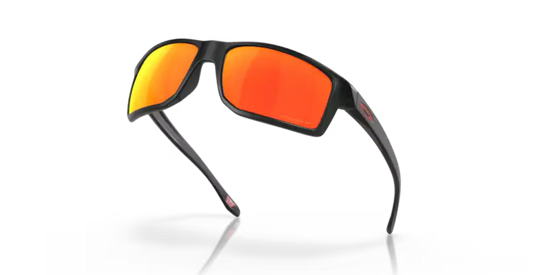 Oakley Gibston Sunglasses Rectangle Black Ink Frame Orange Lens OO9449 944905