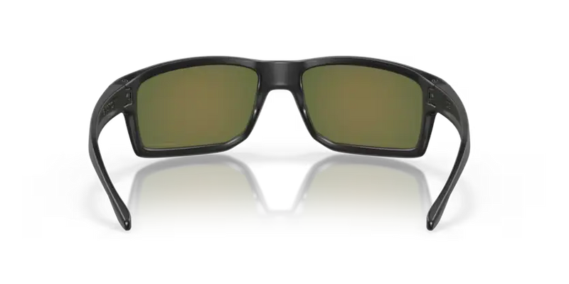 Oakley Gibston Sunglasses Rectangle Black Ink Frame Orange Lens OO9449 944905