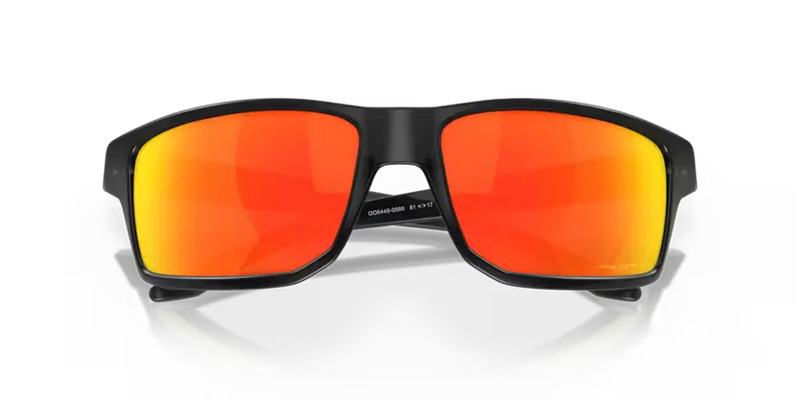 Oakley Gibston Sunglasses Rectangle Black Ink Frame Orange Lens OO9449 944905