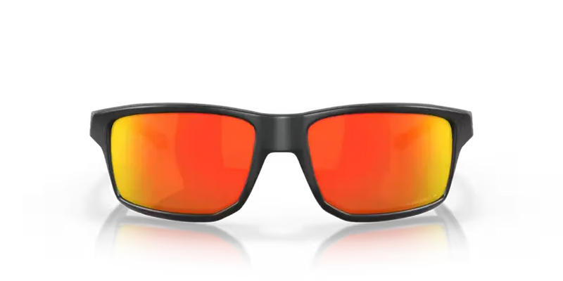 Oakley Gibston Sunglasses Rectangle Black Ink Frame Orange Lens OO9449 944905